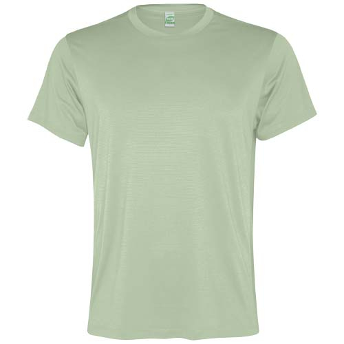 T-shirt publicitaire recyclé 130g homme Slam Roly Vert brume